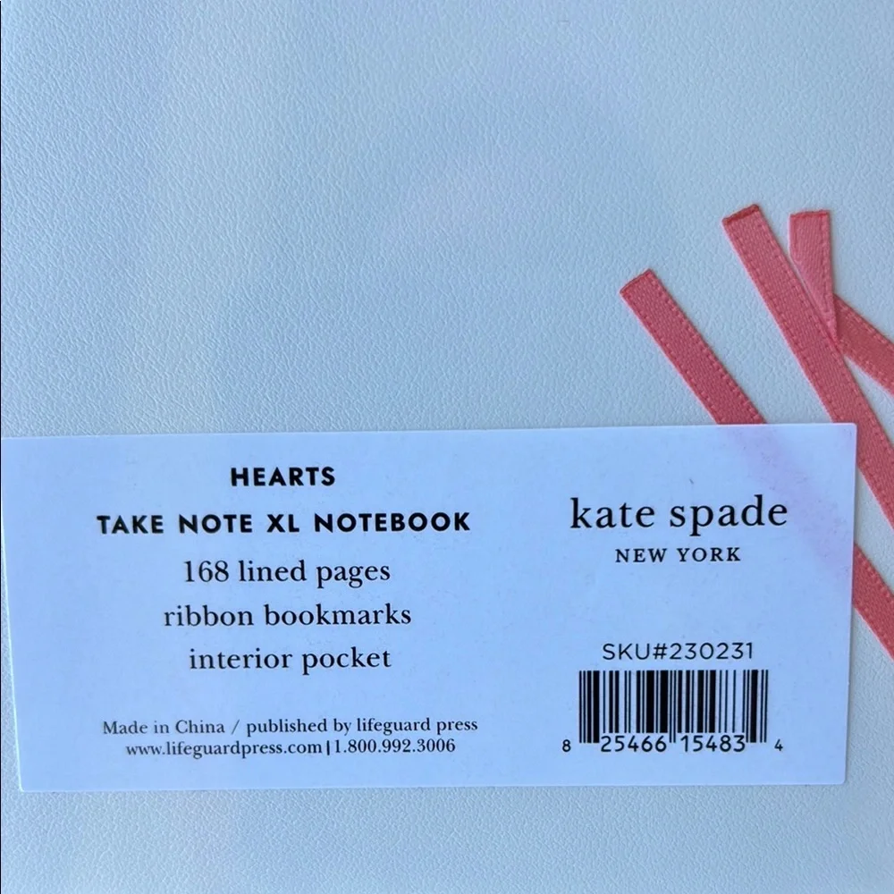 Kate Spade Journal Writing Notebook